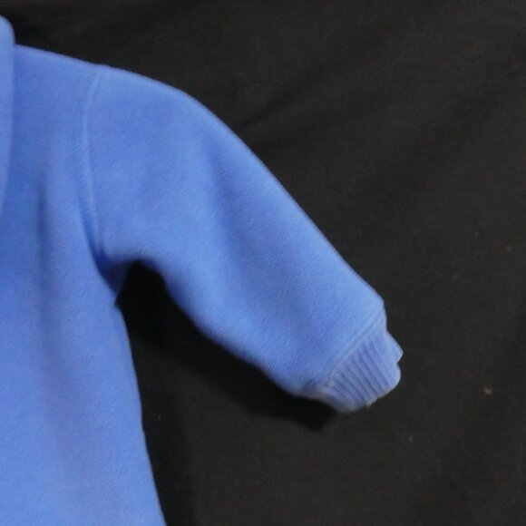 GAP | 18- 24 months | Blue Fleece Zip-Up Hoodie | Navy Furry Fleece Lining - Picture 13 of 15